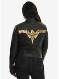 DC Comics Justice League Wonder Woman Faux Leather Jacket Plus Size, , alternate