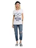 Harry Potter Yer A Wizard Girls T-Shirt, , alternate