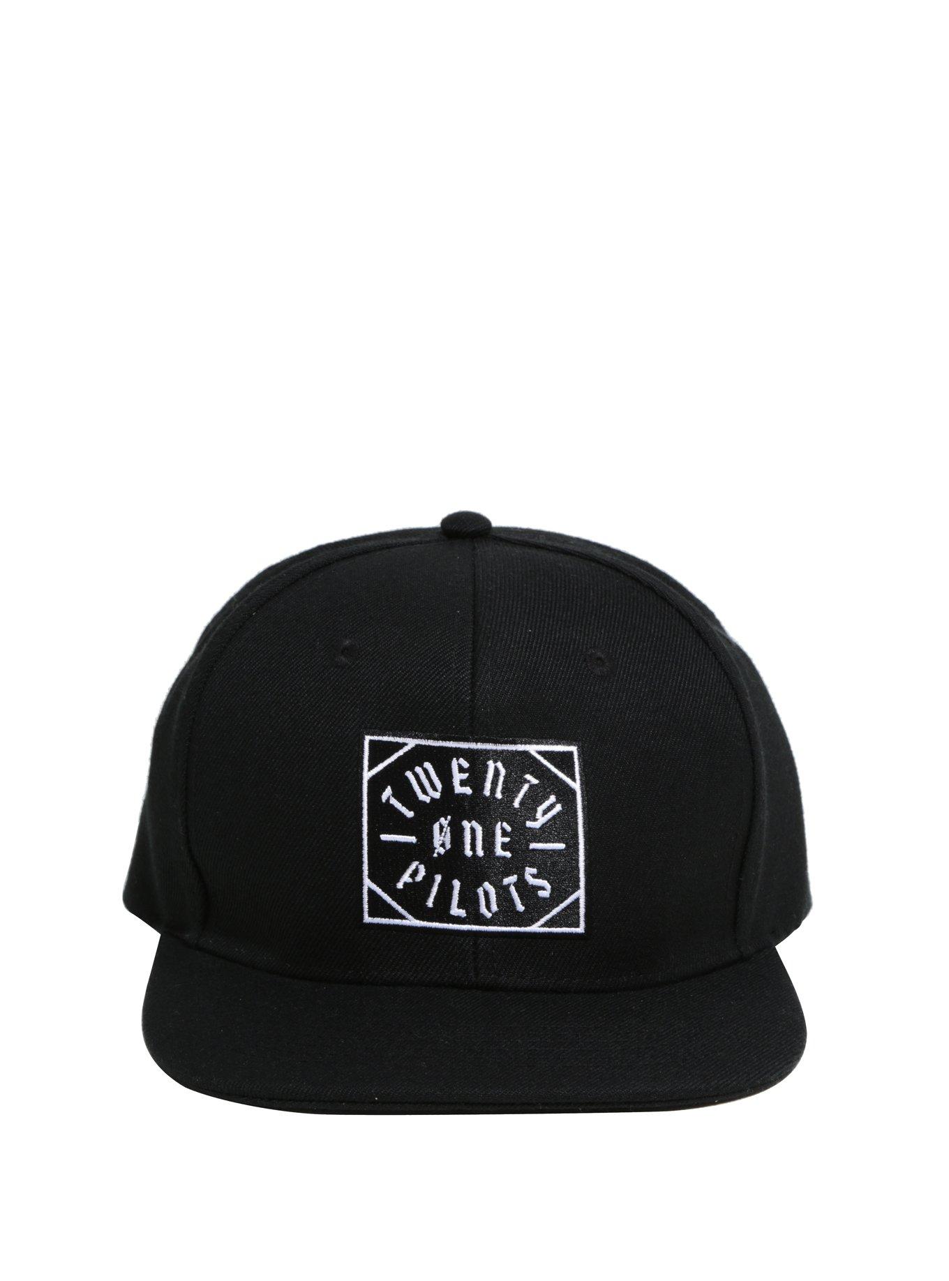 Twenty One Pilots Black Snapback Hat, , alternate