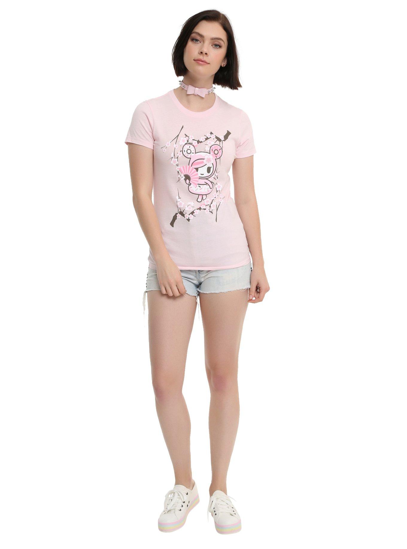 Tokidoki Blossom Donutella Girls T-Shirt, , alternate