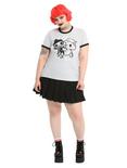 Tokidoki Adios Unicorn Girls Ringer T-Shirt Plus Size, , alternate
