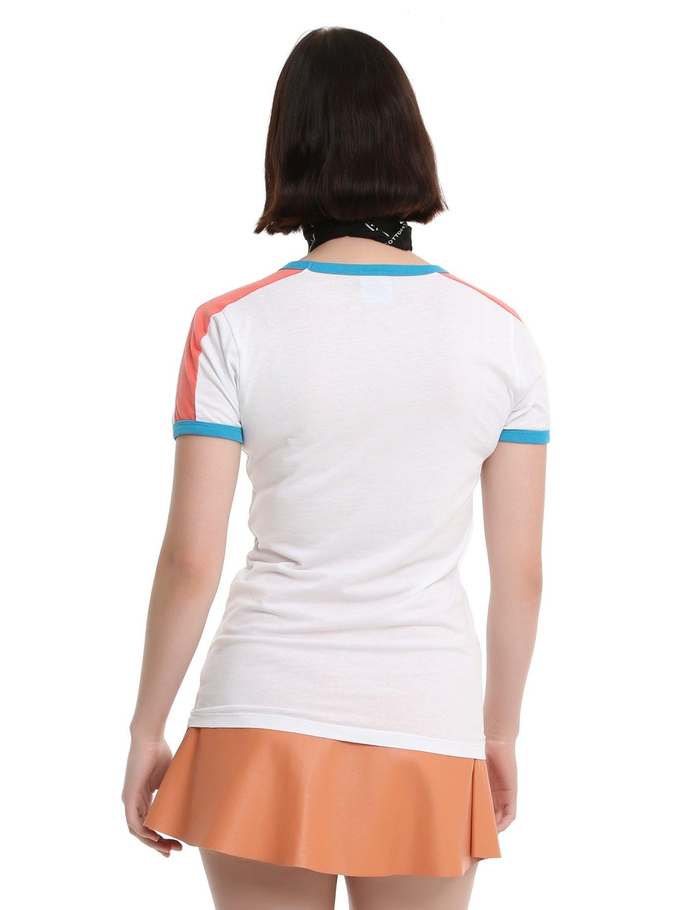 Gravity Falls West Of Weird Athletic Ringer Girls T-Shirt, , alternate