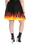Flame Skirt Plus Size, , alternate