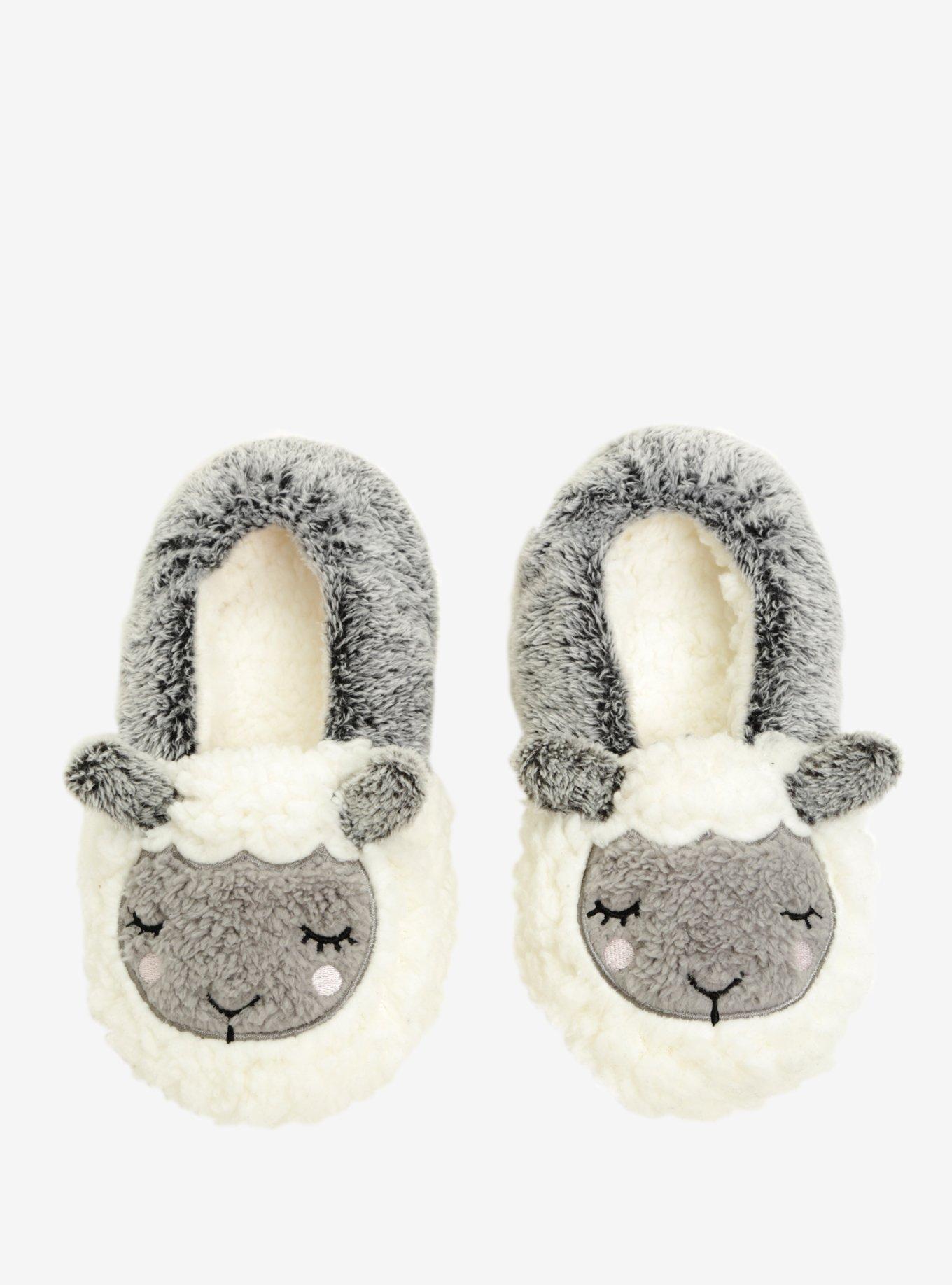 Sheep Cozy Slippers, , alternate