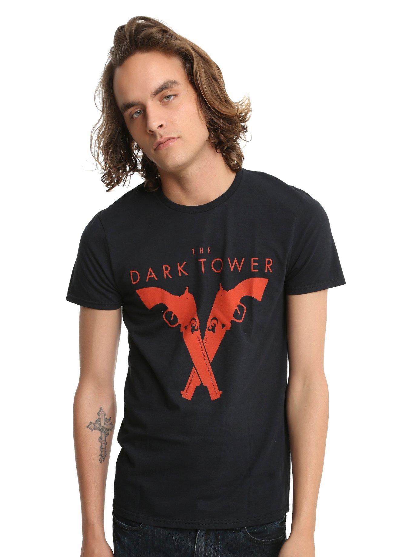 The Dark Tower Gunslinger Crossed Guns T-Shirt, , alternate