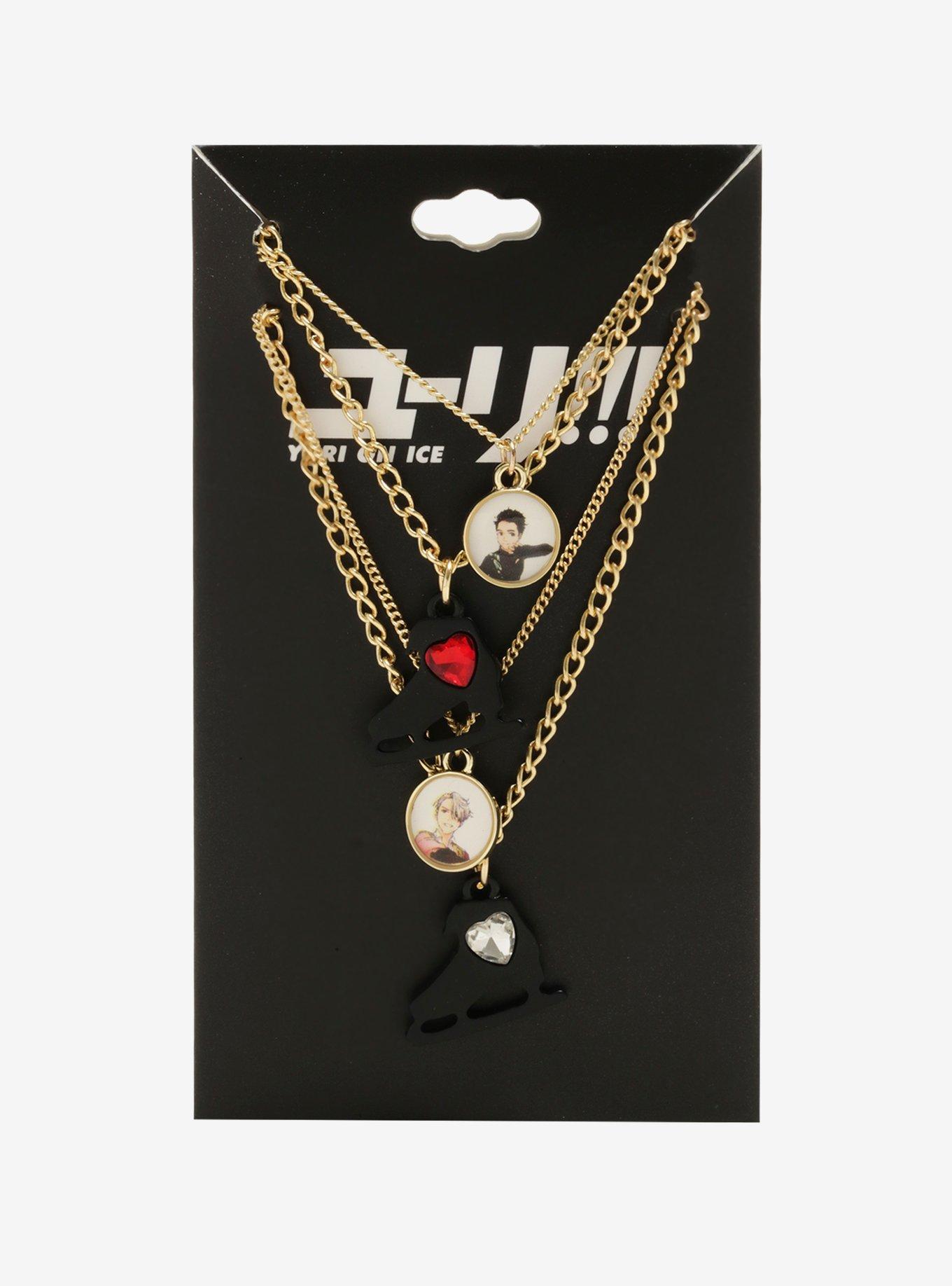 Yuri!!! On Ice Best Friend Necklace Set, , alternate