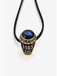 Stranger Things Hawkins Class Ring Cord Necklace, , alternate