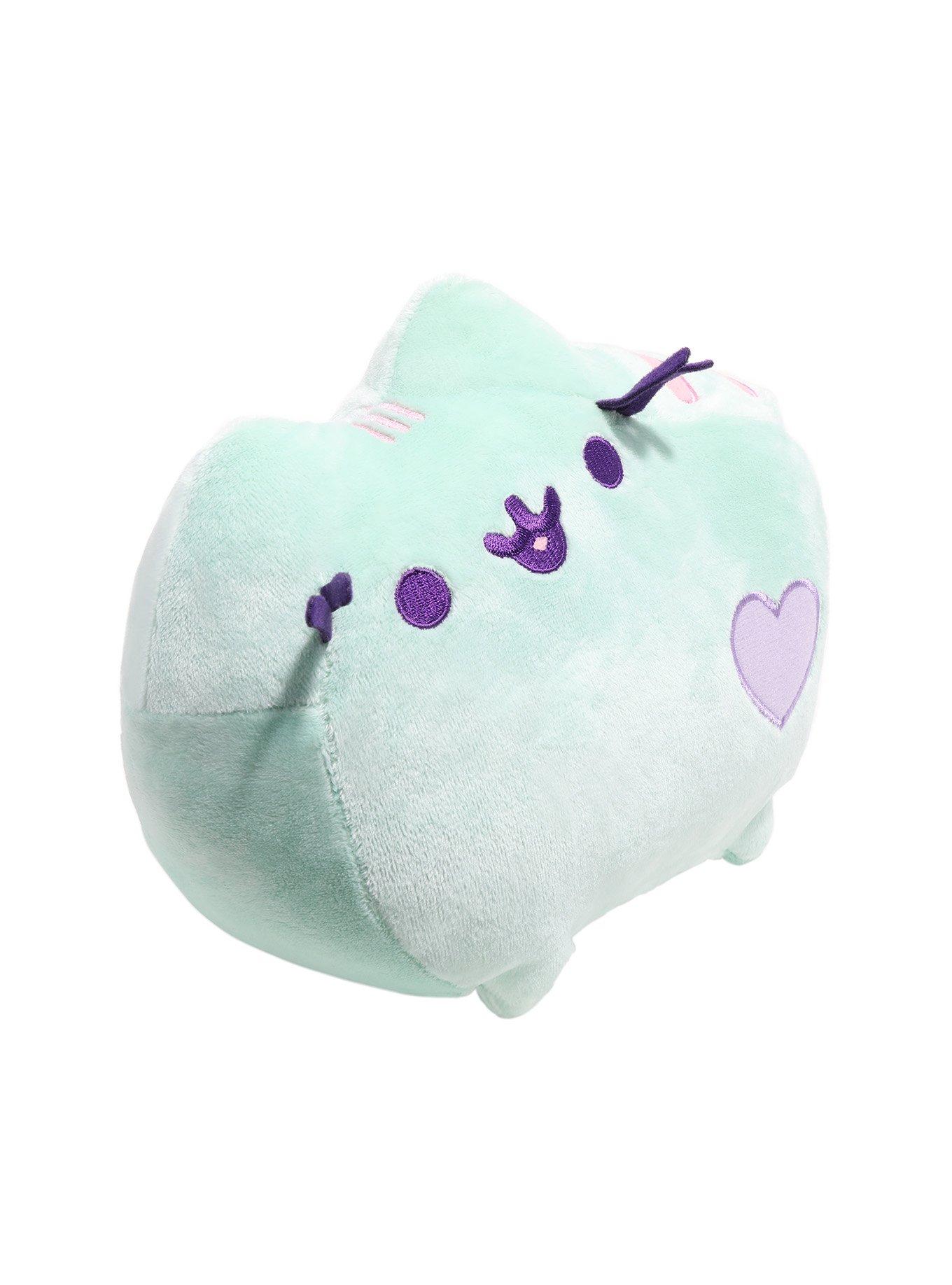 Pusheen Pastel Green Heart Plush, , alternate