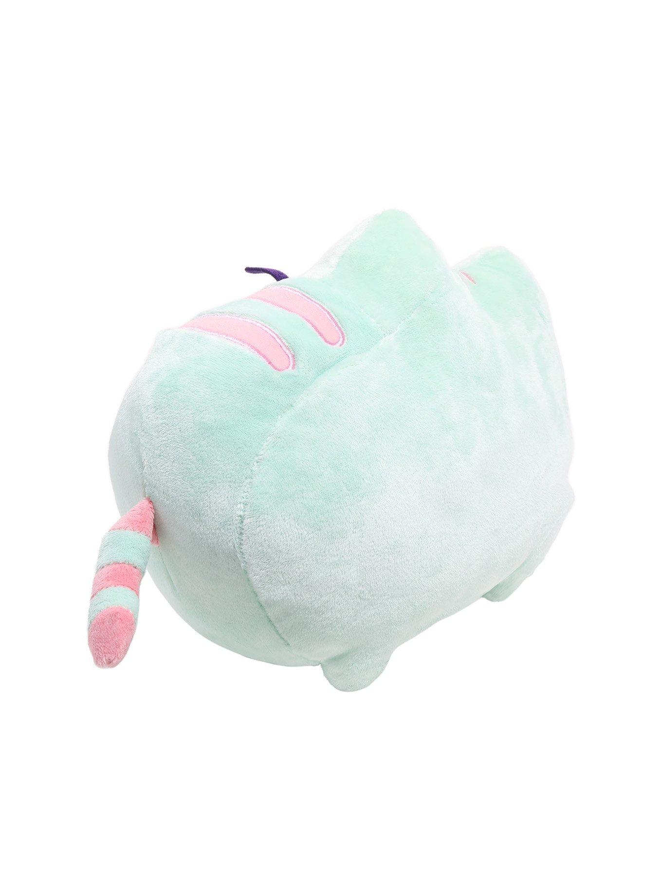 Pusheen Pastel Green Heart Plush, , alternate