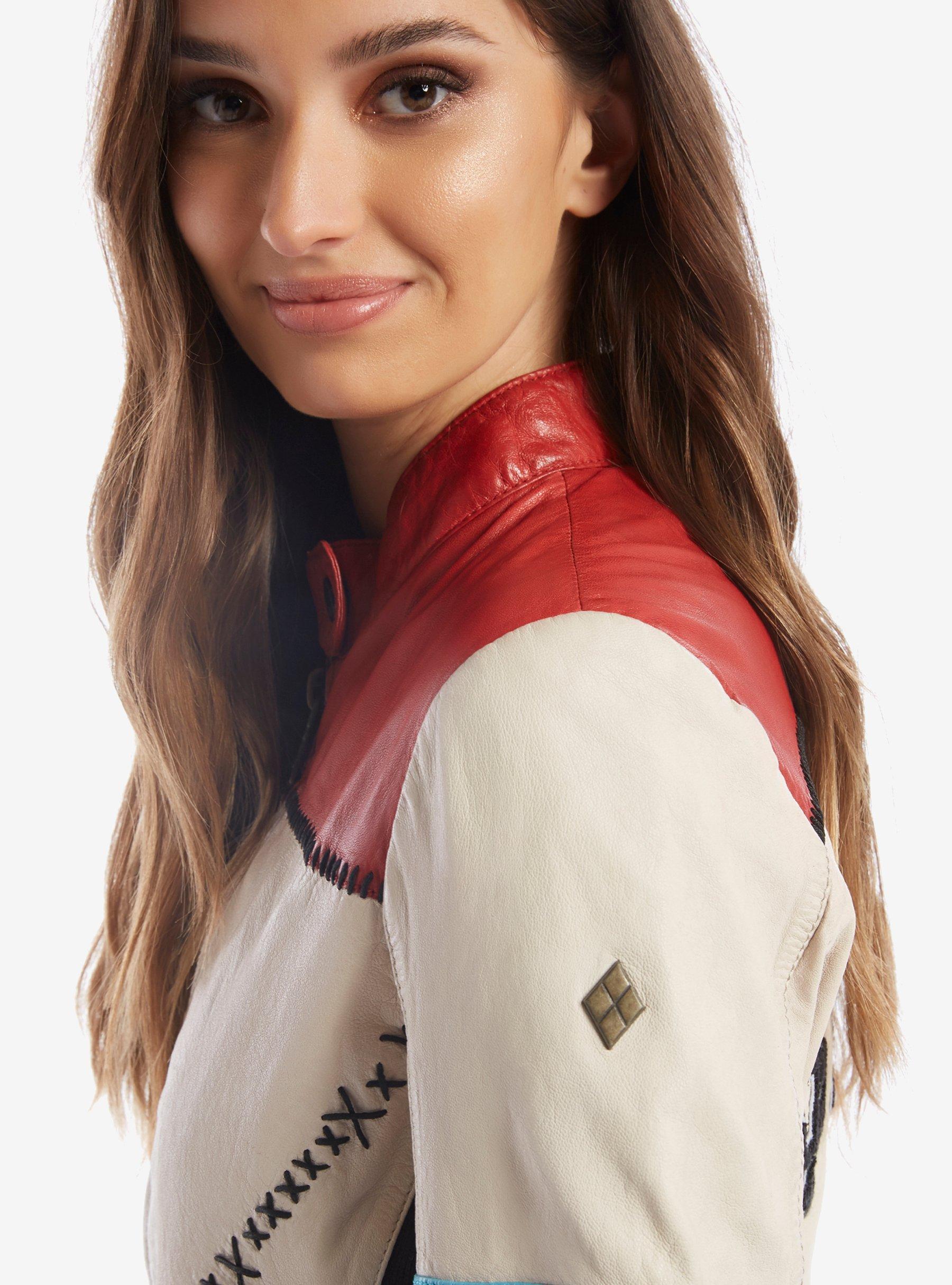 DC Comics Harley Quinn Little Monster Leather Jacket - BoxLunch Exclusive, , alternate