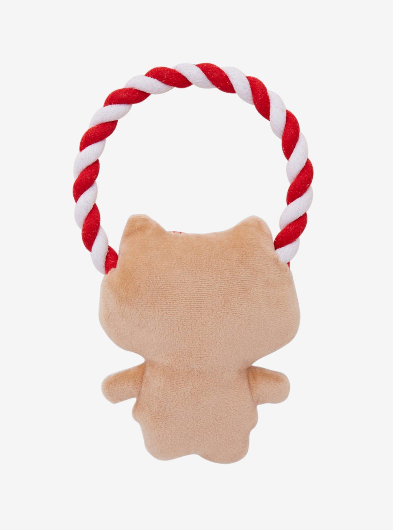 Hello Kitty Gingerbread Squeaker Dog Toy, , alternate
