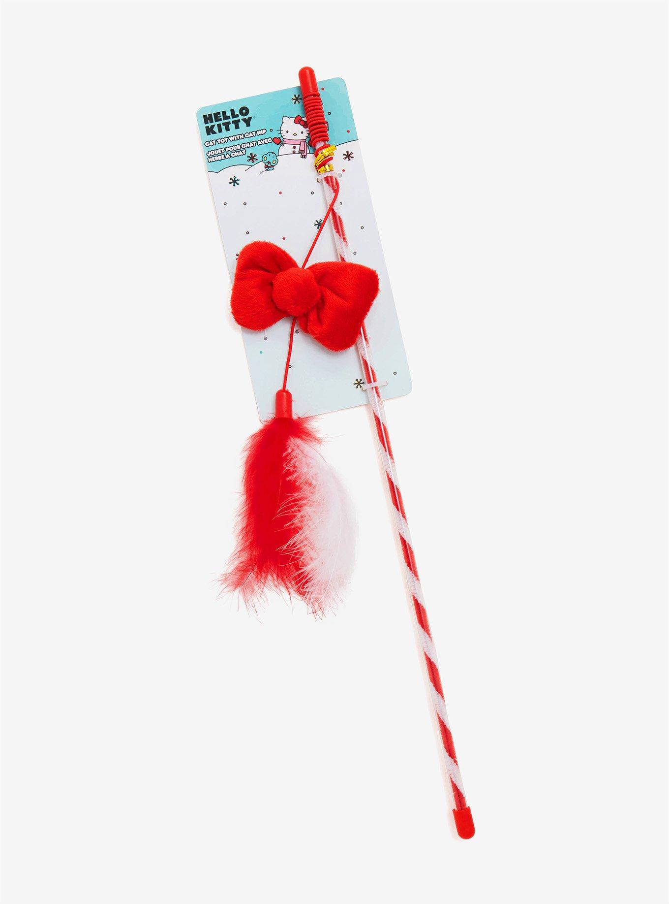 Hello Kitty Bow Cat Toy, , alternate