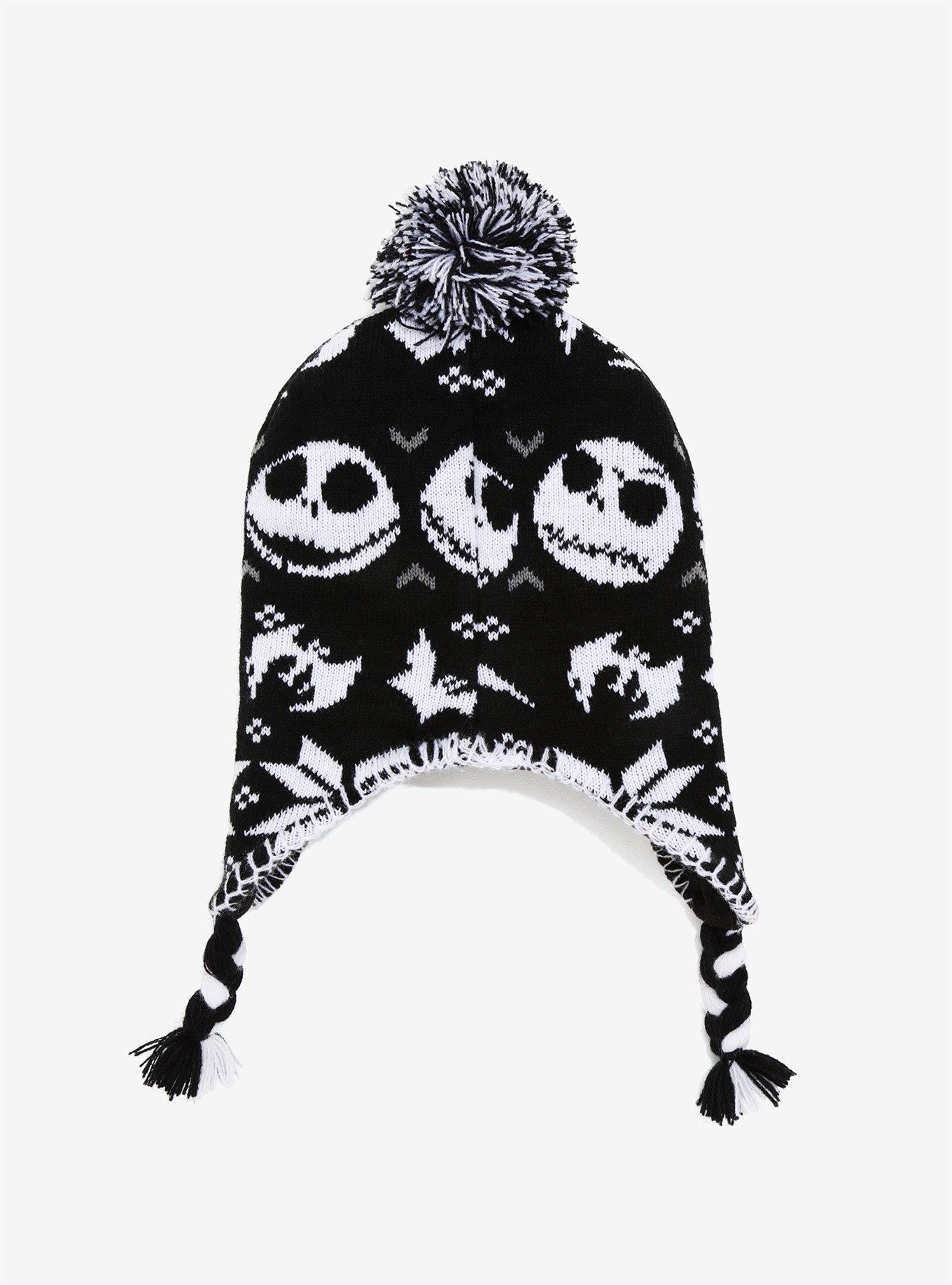 The Nightmare Before Christmas Jack Face Toddler Beanie, , alternate