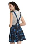 Galaxy Print Suspender Skirt, , alternate