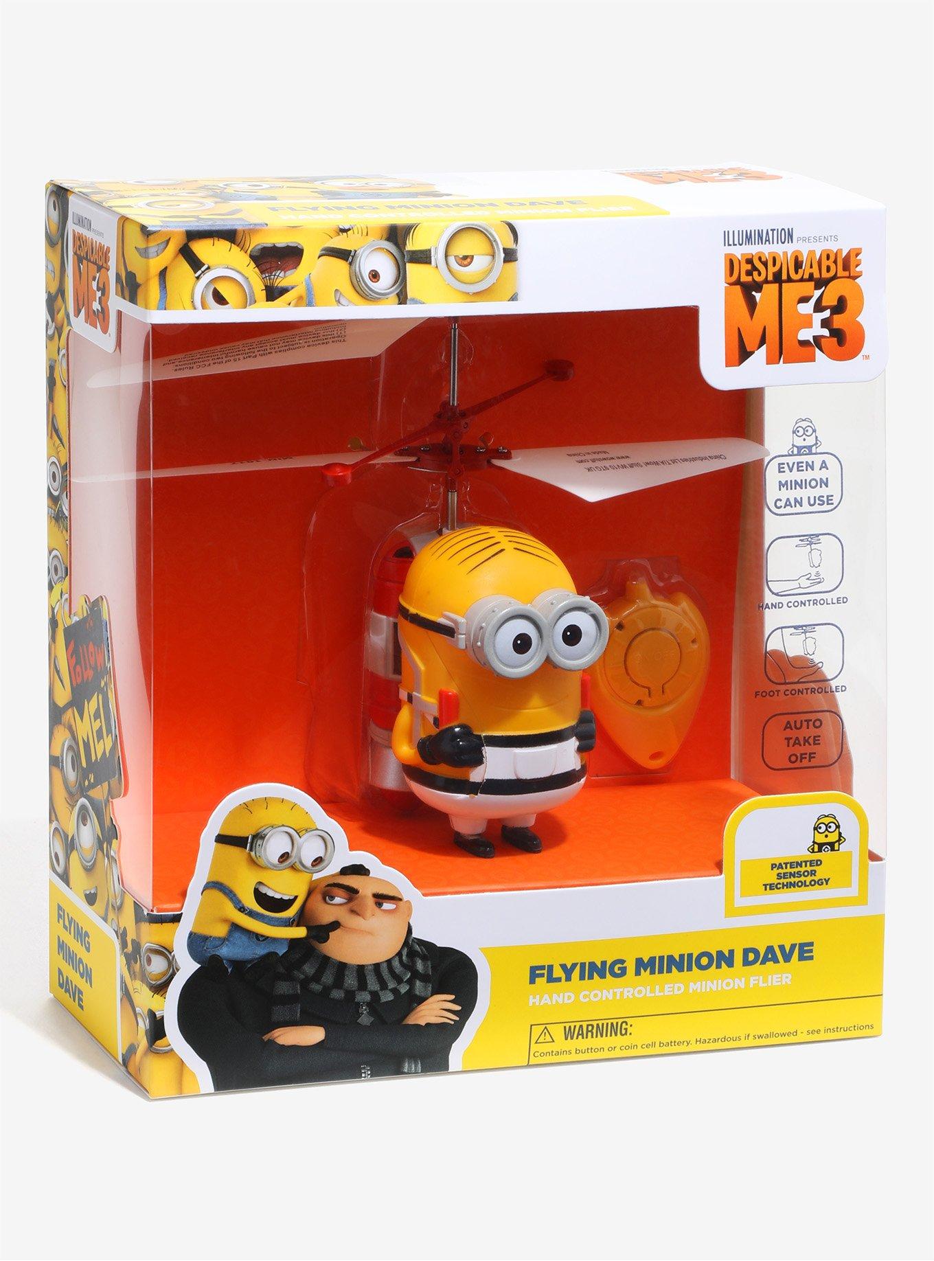Despicable Me Flying Minion Dave Toy, , alternate