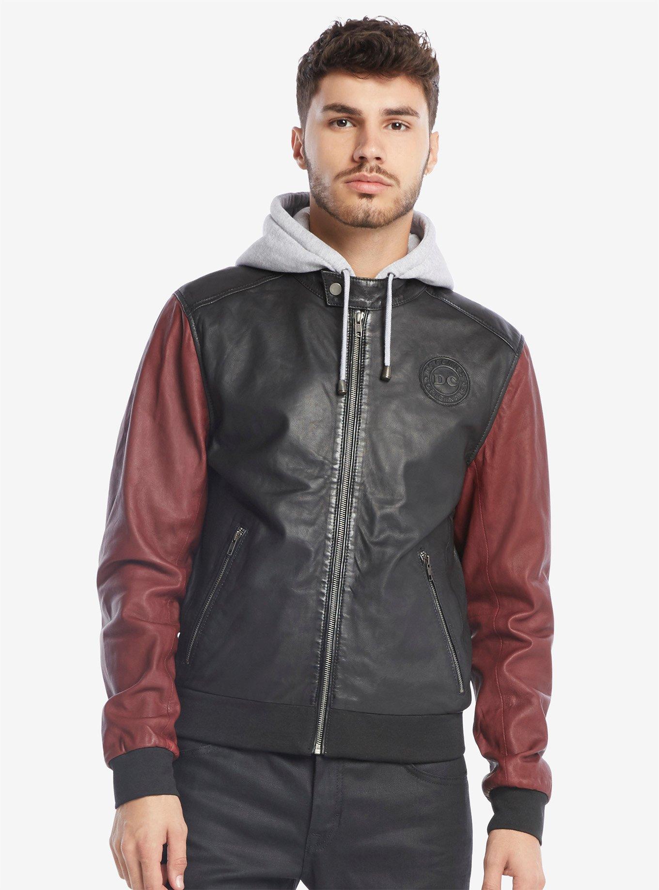 DC Comics The Flash Leather Jacket - BoxLunch Exclusive, , alternate