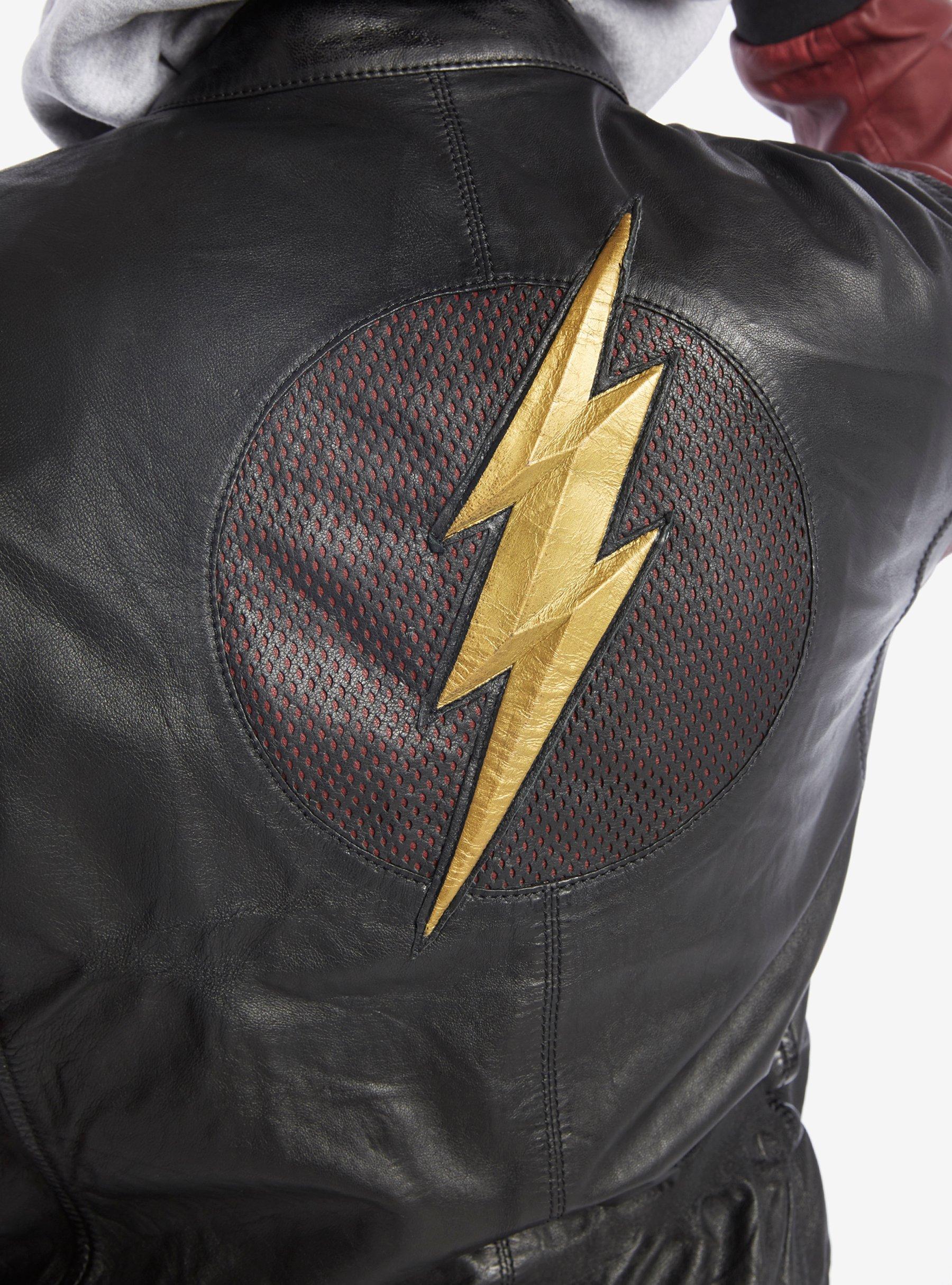 DC Comics The Flash Leather Jacket - BoxLunch Exclusive, , alternate