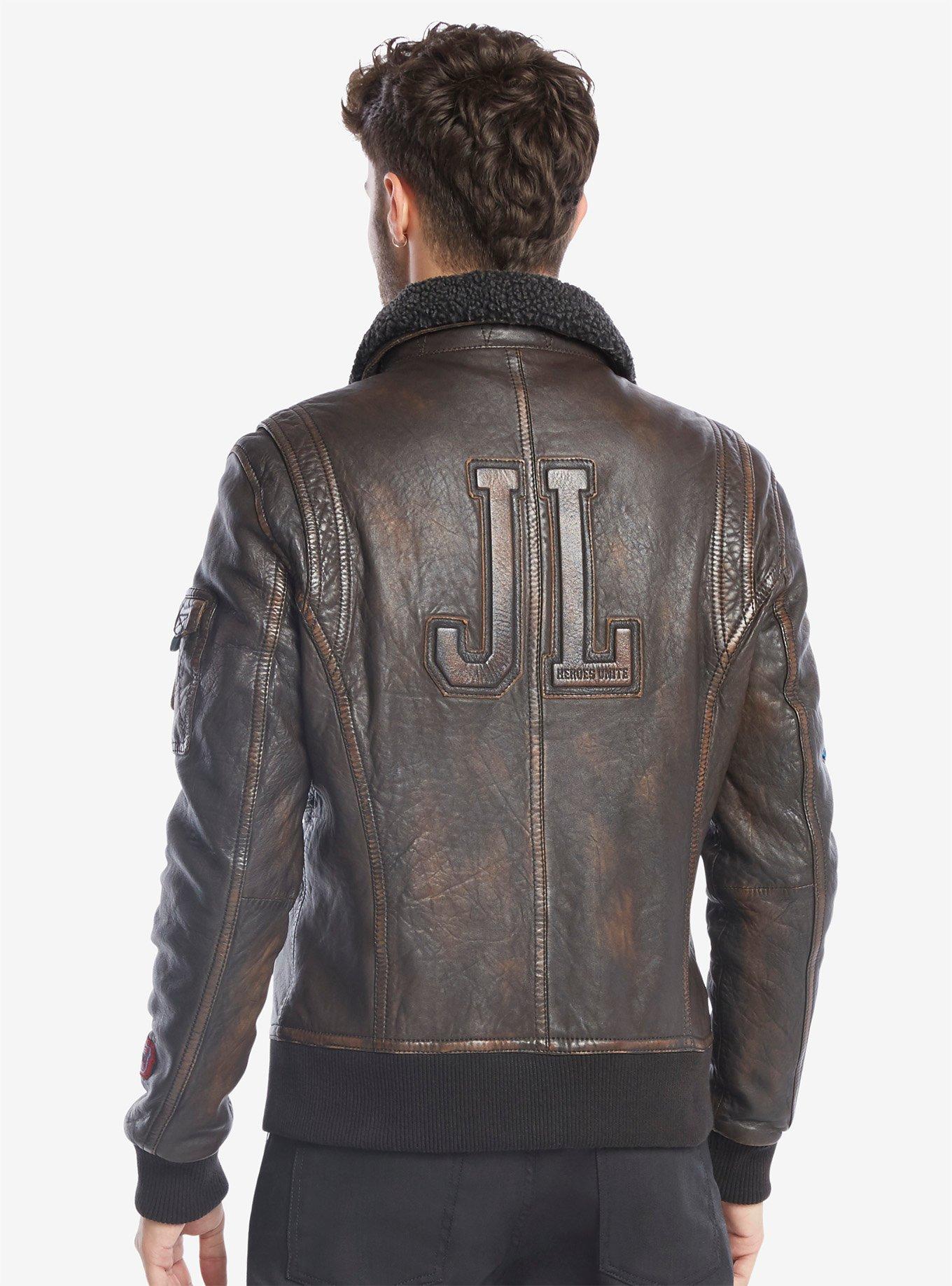 DC Comics Justice League Leather Jacket - BoxLunch Exclusive, , alternate