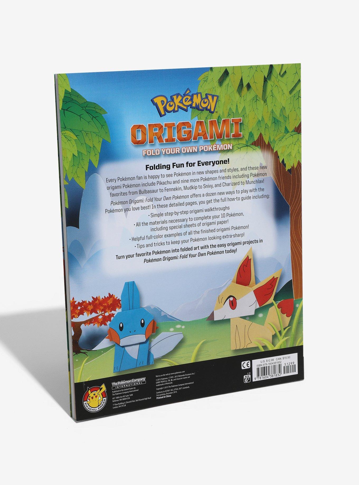 Pok&eacute;mon Origami: Fold Your Own Pok&eacute;mon Book, , alternate