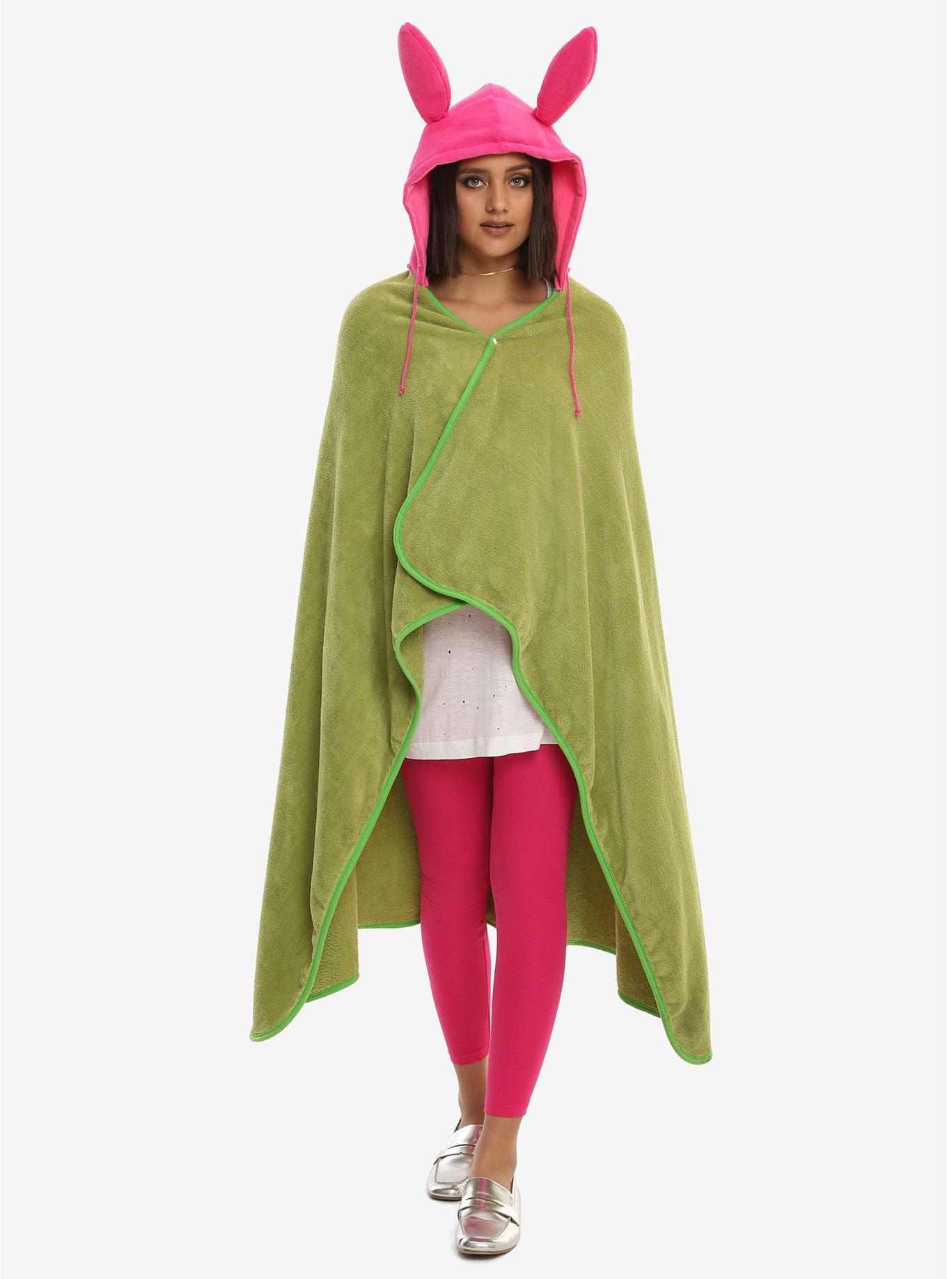 Bob's Burgers Louise Hooded Throw, , alternate