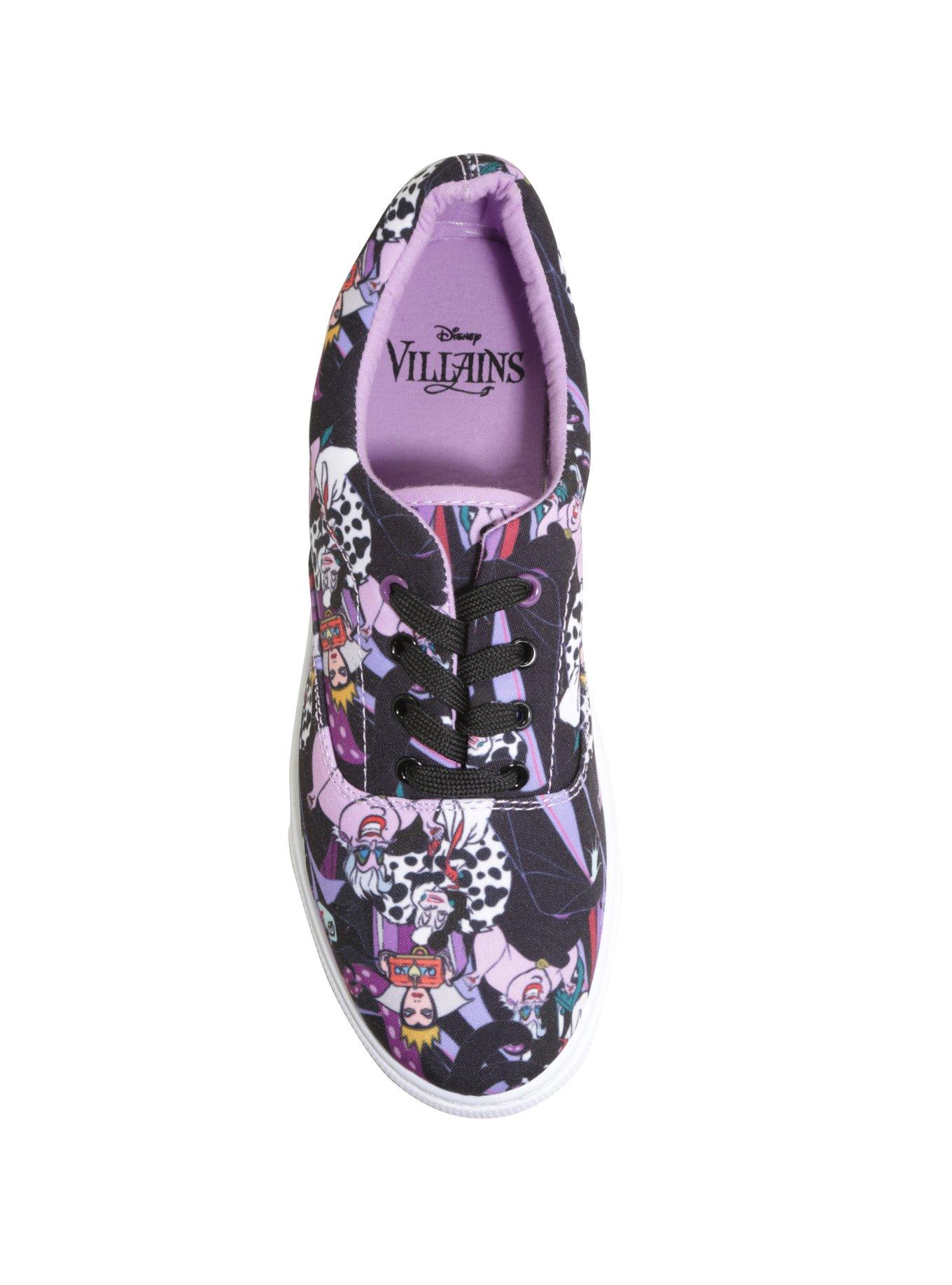 Disney Villains Lace-Up Sneakers, , alternate