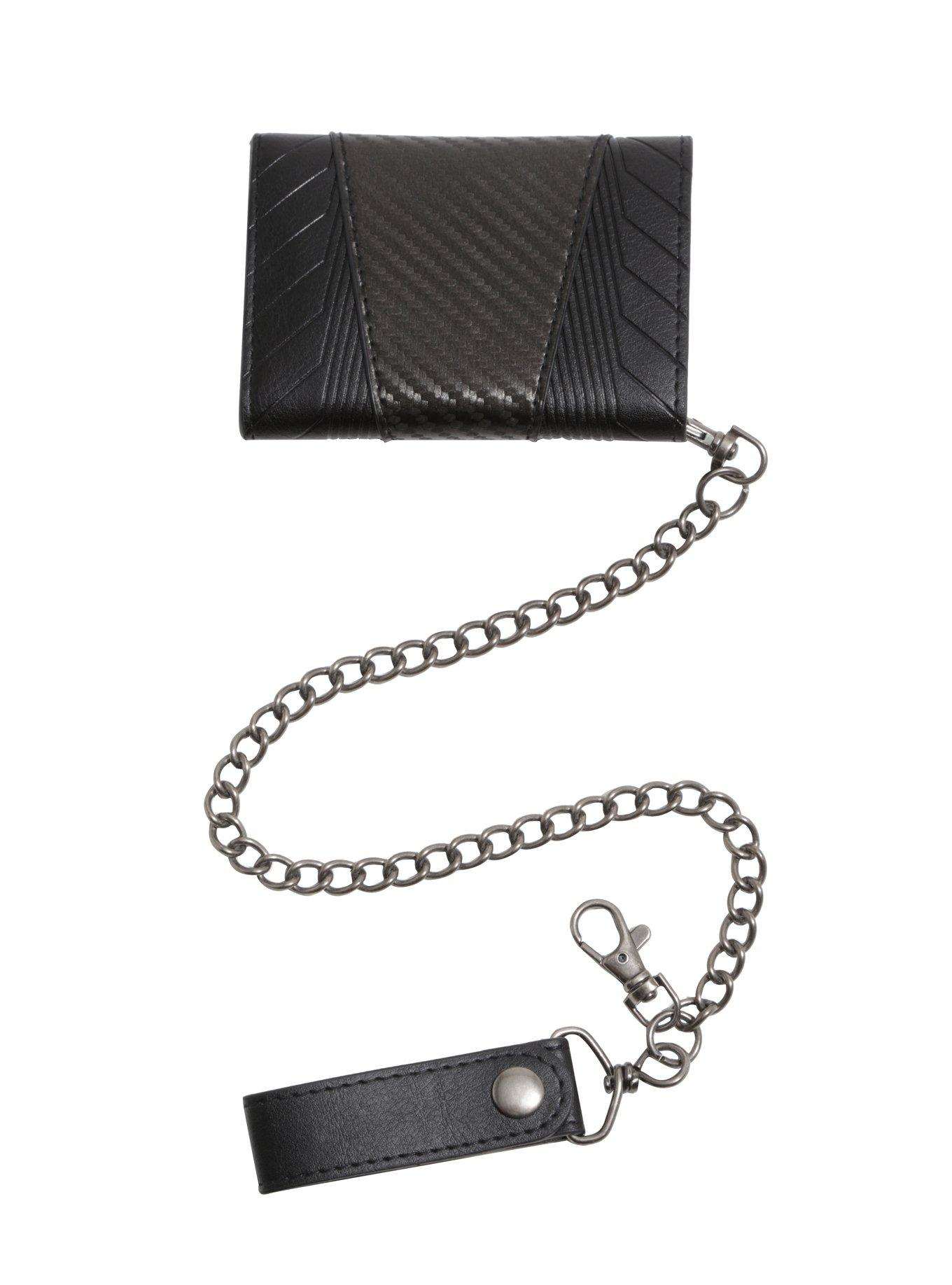 Overwatch Logo Tri-Fold Chain Wallet, , alternate