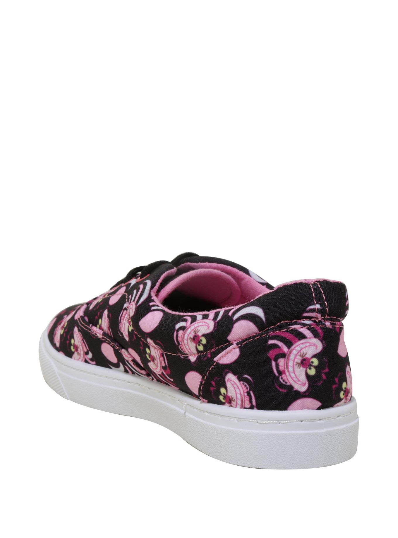 Disney Alice In Wonderland Cheshire Cat Lace-Up Sneakers, , alternate