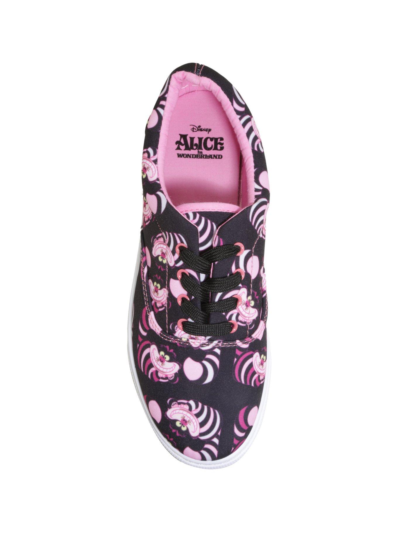 Disney Alice In Wonderland Cheshire Cat Lace-Up Sneakers, , alternate
