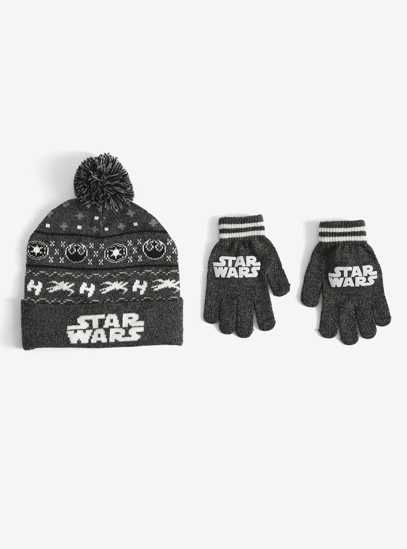 Star Wars Fair Isle Lightsaber Beanie And Glove Toddler Set - BoxLunch Exclusive, , alternate