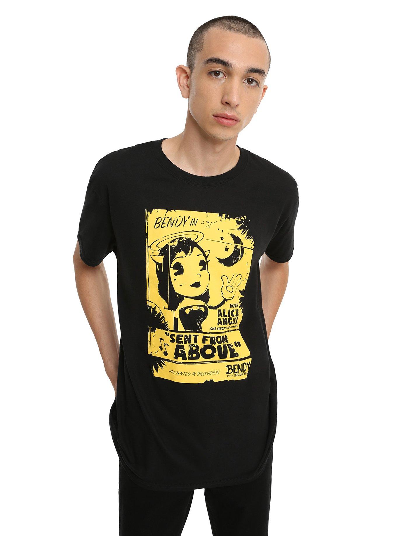 Bendy And The Ink Machine Alice Angel T-Shirt, , alternate