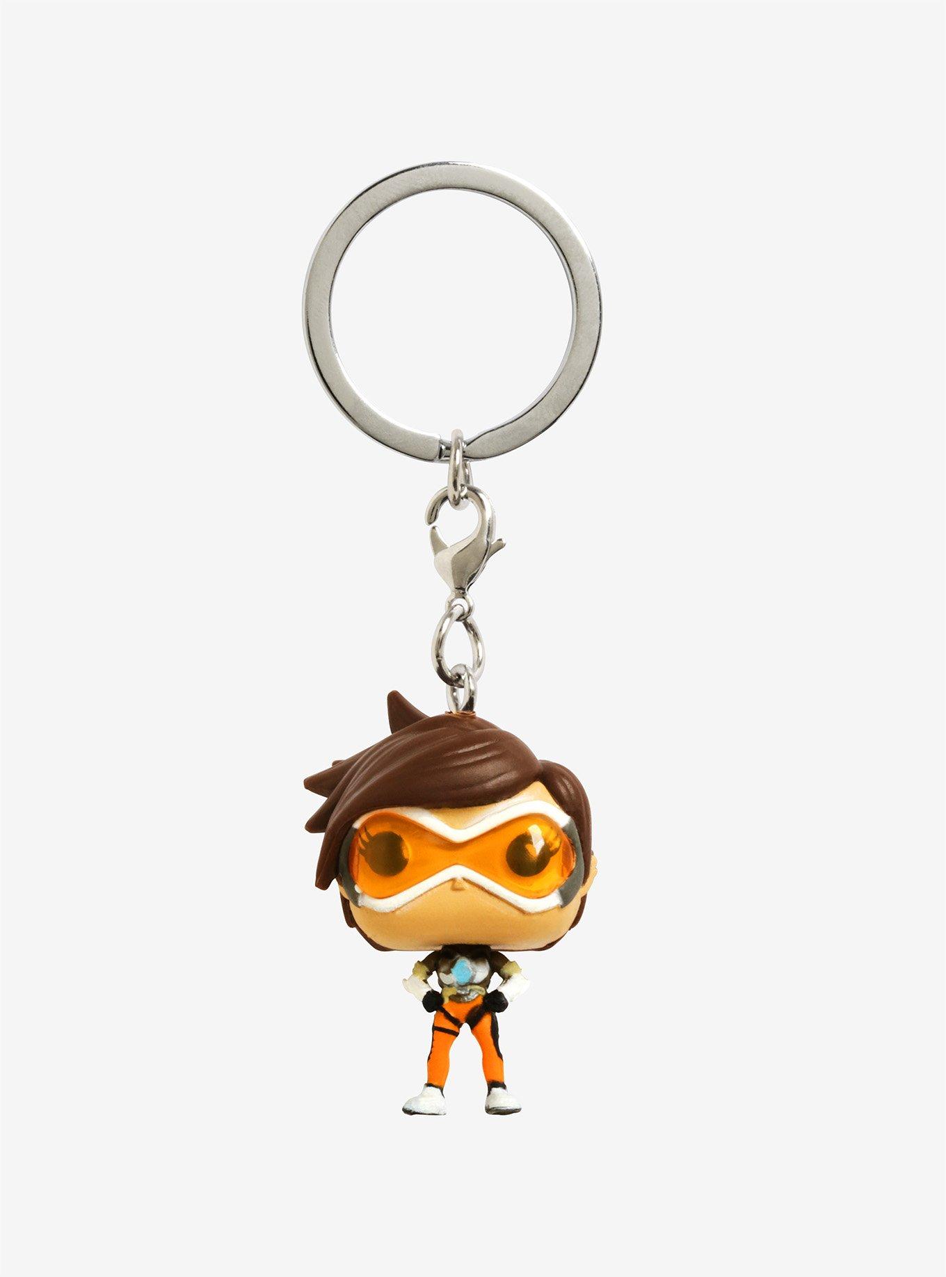 Funko Pocket Pop! Overwatch Tracer Vinyl Key Chain, , alternate