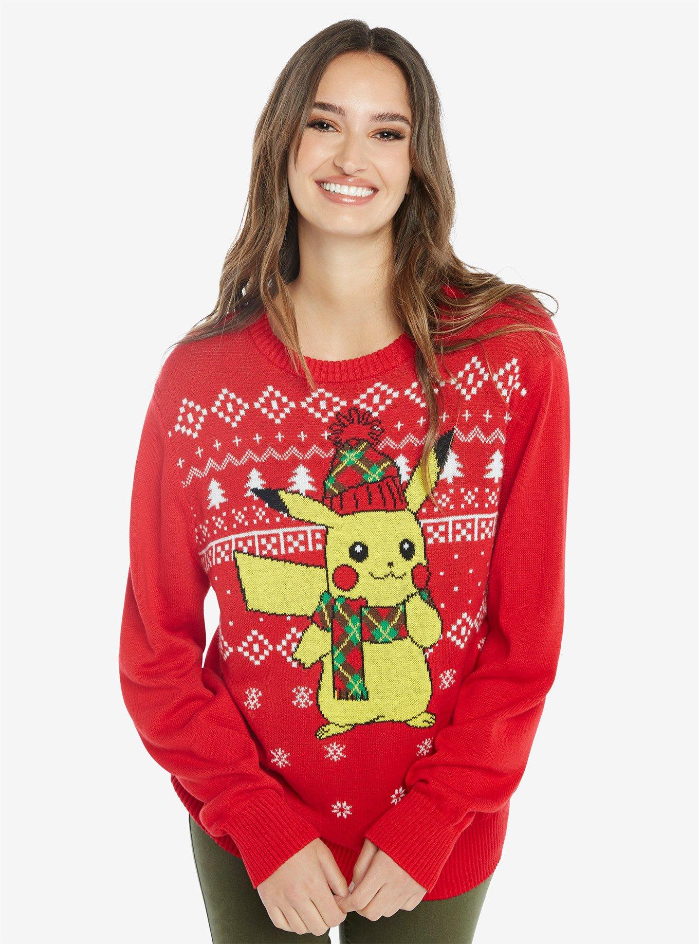 Pokémon Pikachu Ugly Holiday Sweater, , alternate