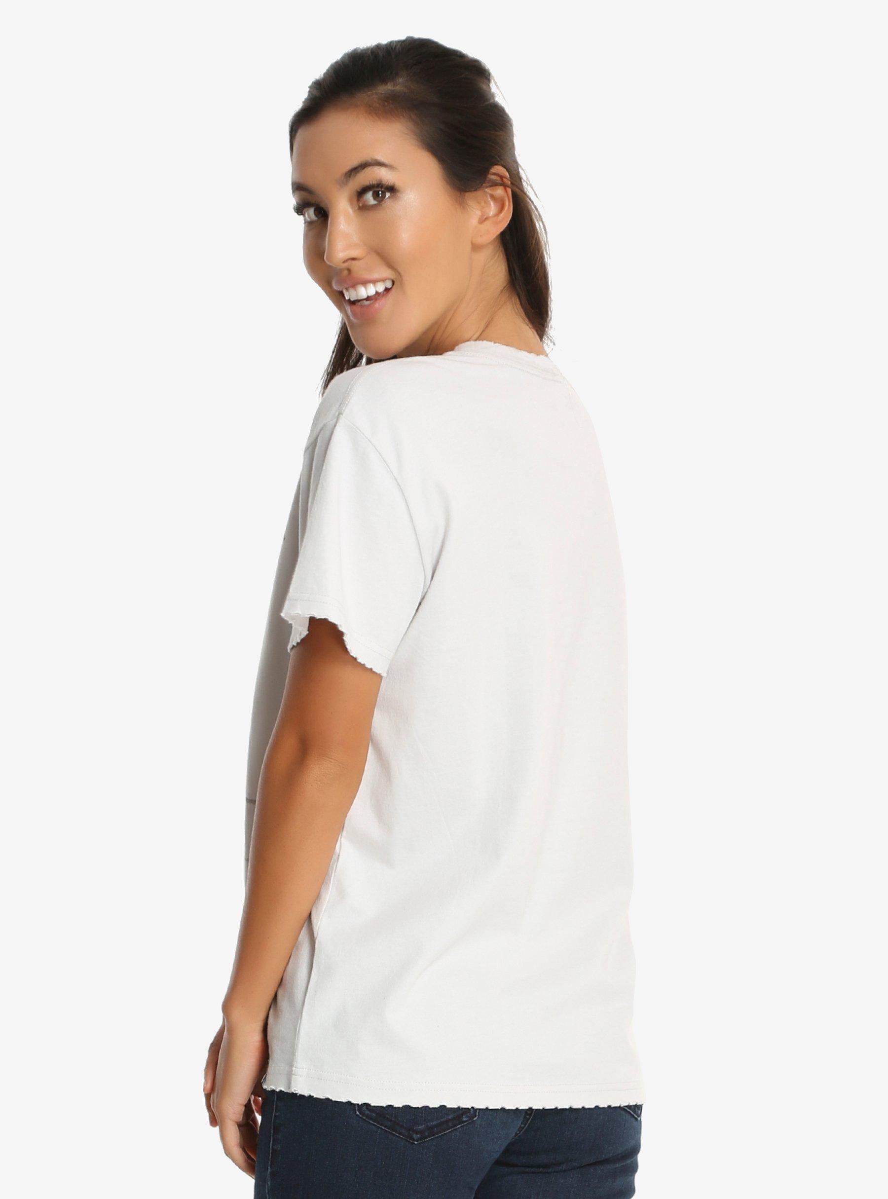 Disney Mickey Mouse Womens Distressed Tee, , alternate