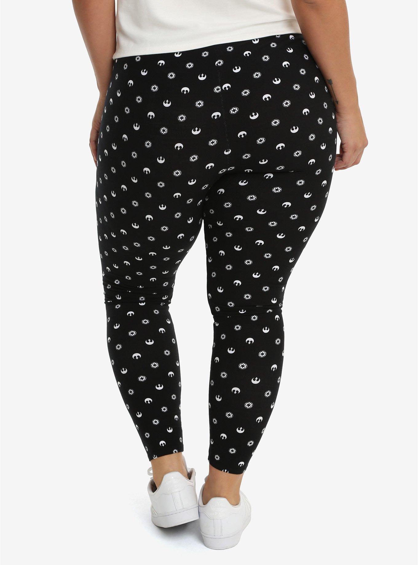 Star Wars Emblem Leggings Plus Size, , alternate