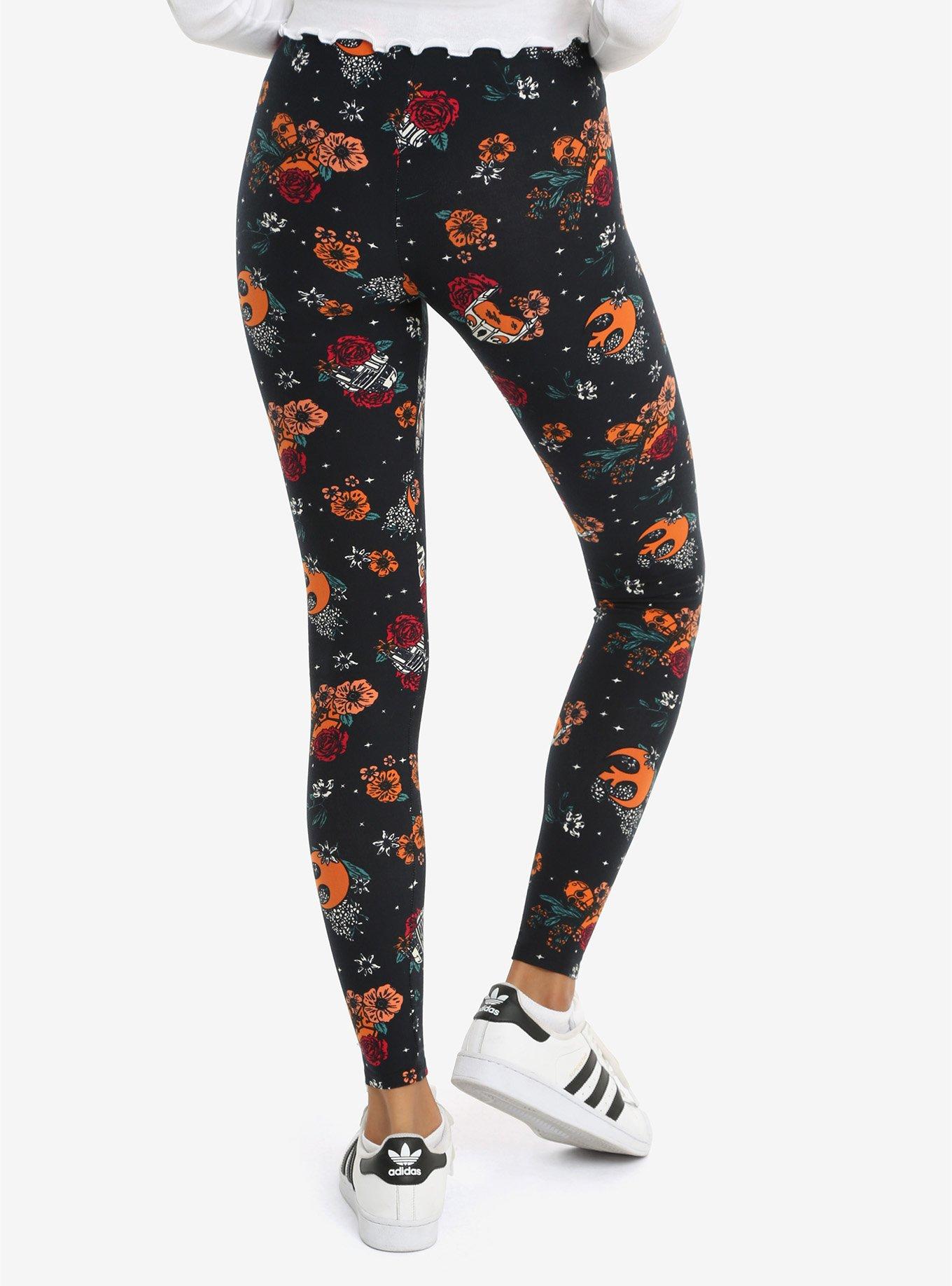 Star Wars Floral Rebel Leggings, , alternate