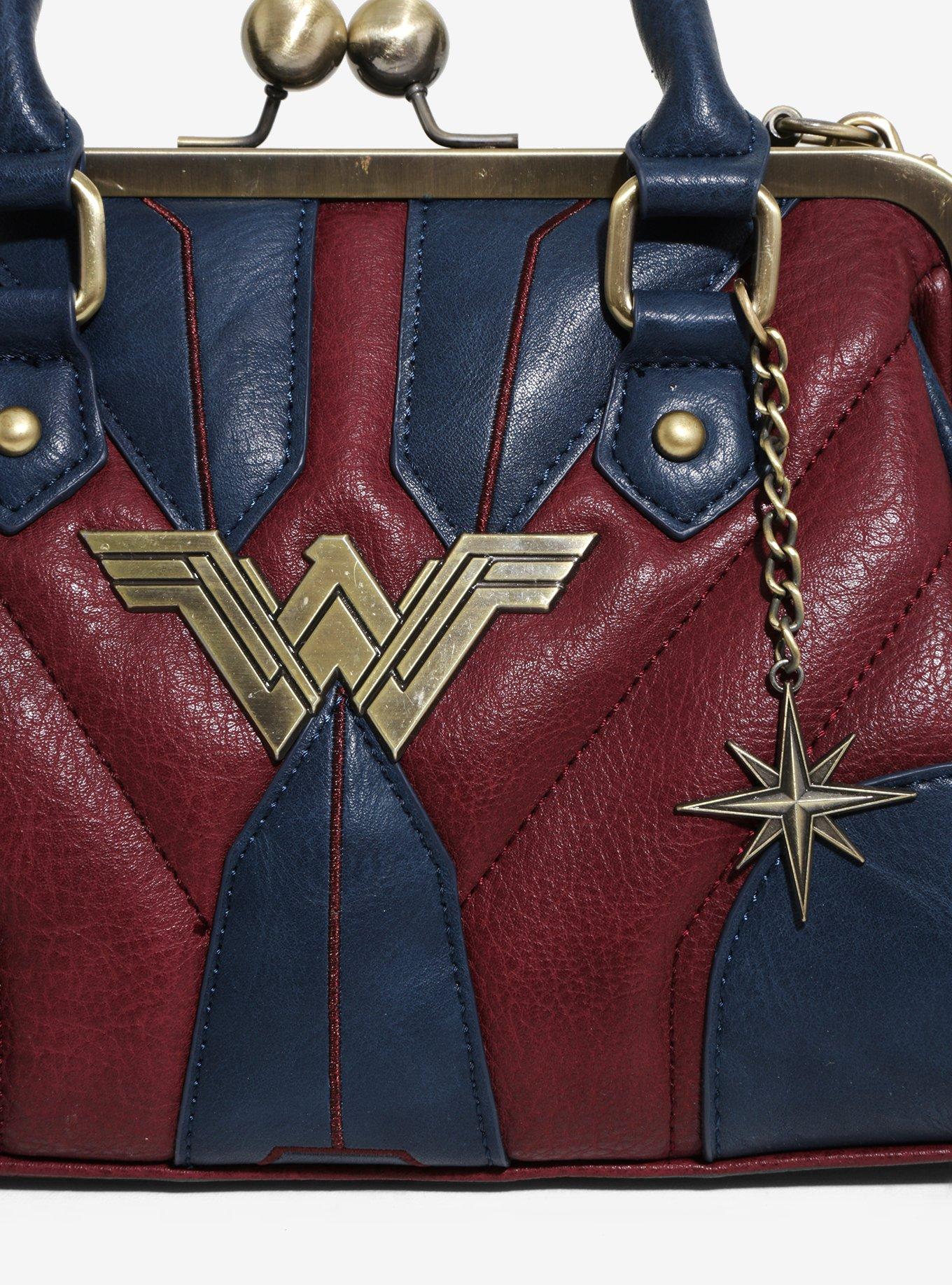 DC Comics Wonder Woman Kisslock Bag, , alternate