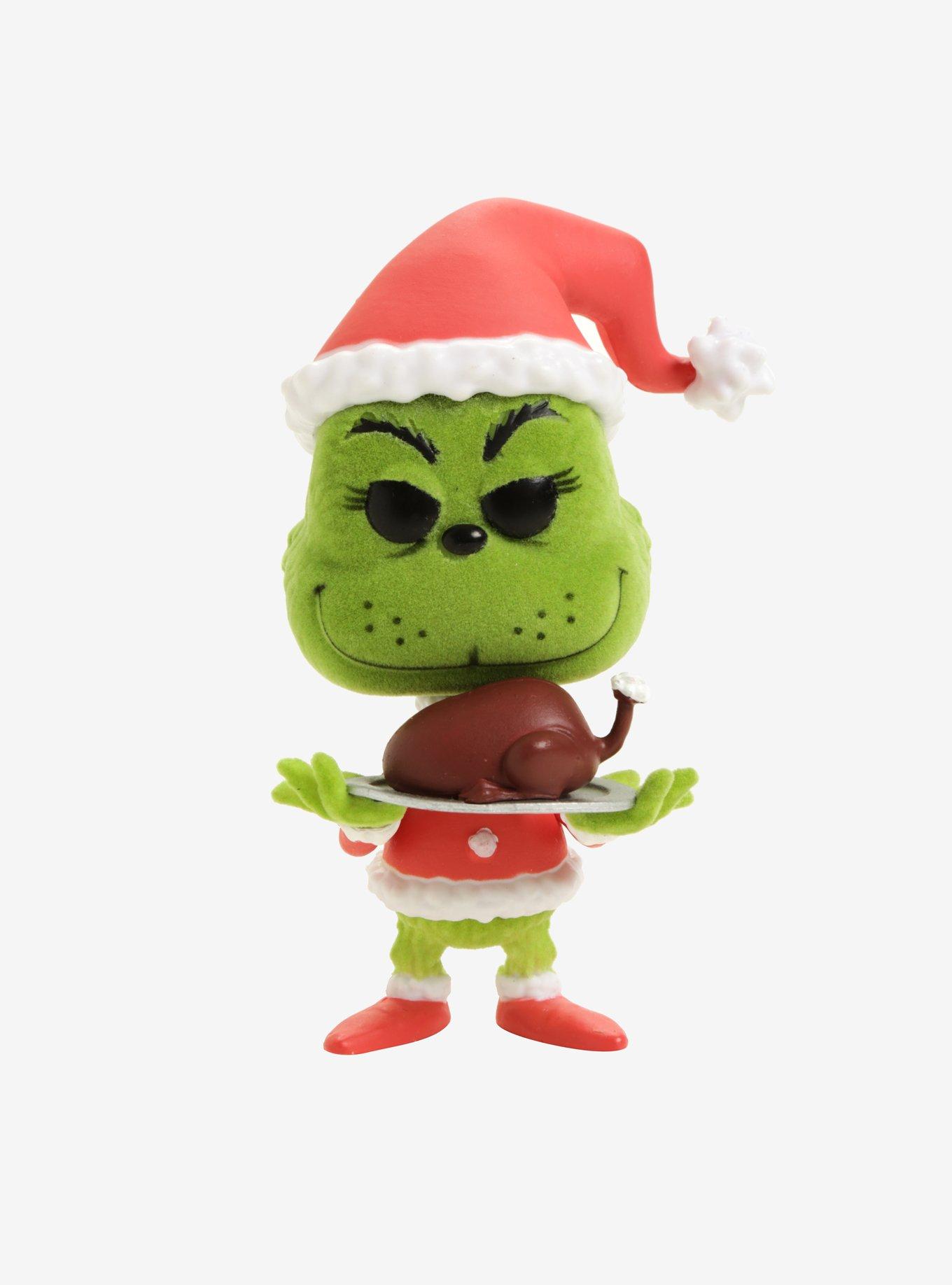 Funko Pop! Dr. Seuss How The Grinch Stole Christmas The Grinch Flocked Vinyl Figure - BoxLunch Exclusive, , alternate