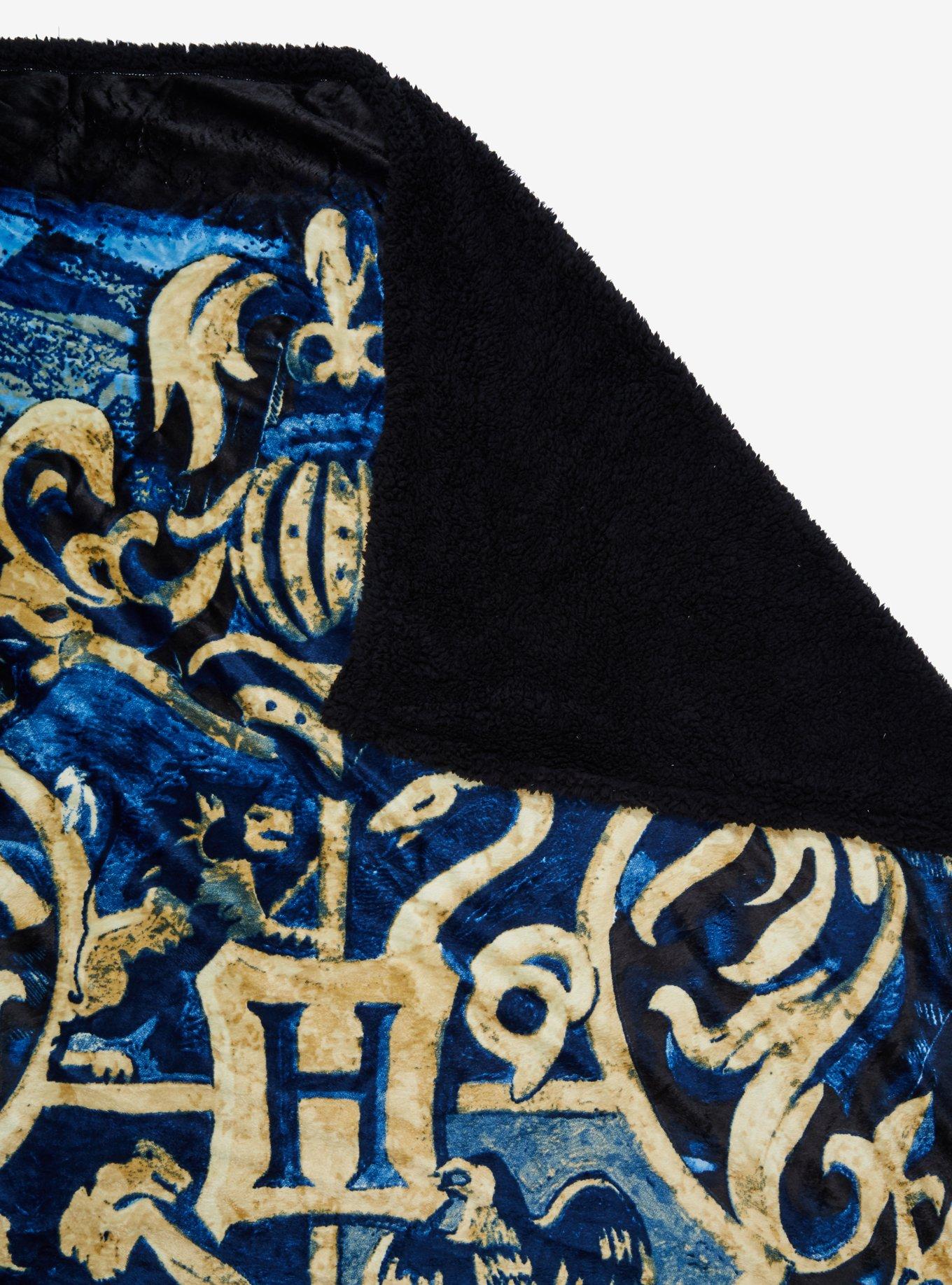 Harry Potter Hogwarts Crest Throw Blanket, , alternate