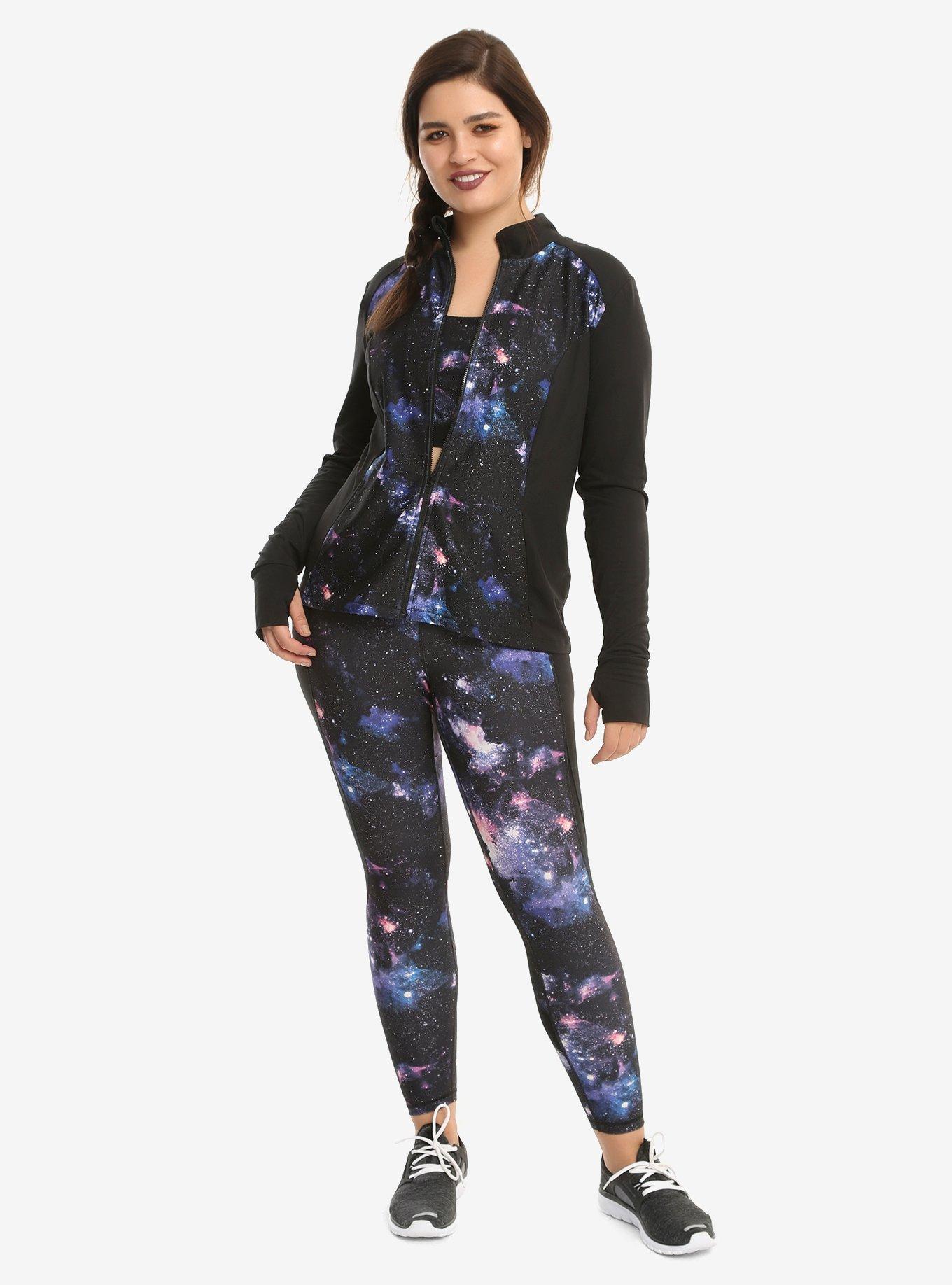Her Universe Galaxy Girls Track Jacket Plus Size, , alternate