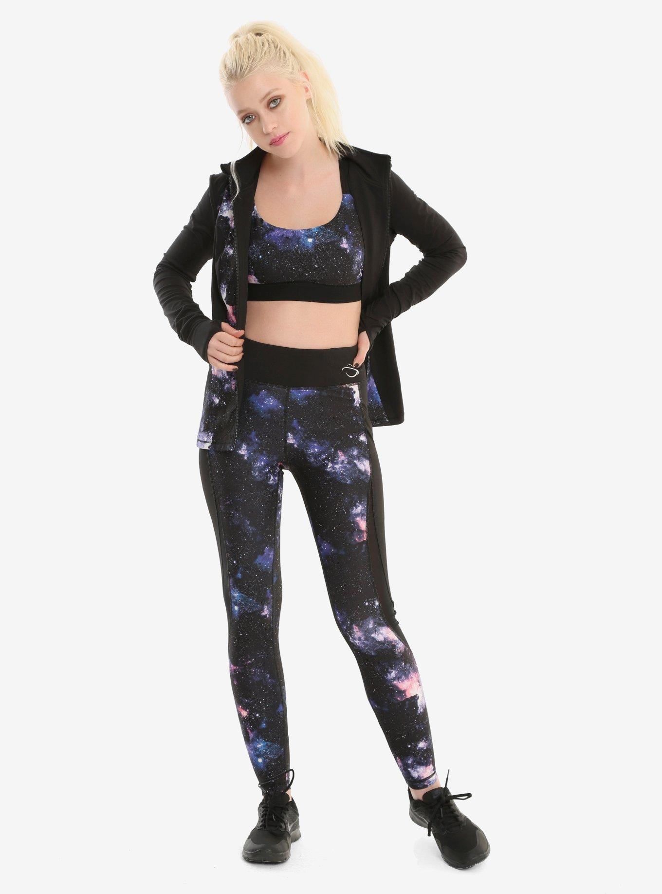 Her Universe Galaxy Low-Impact Sports Bra, , alternate