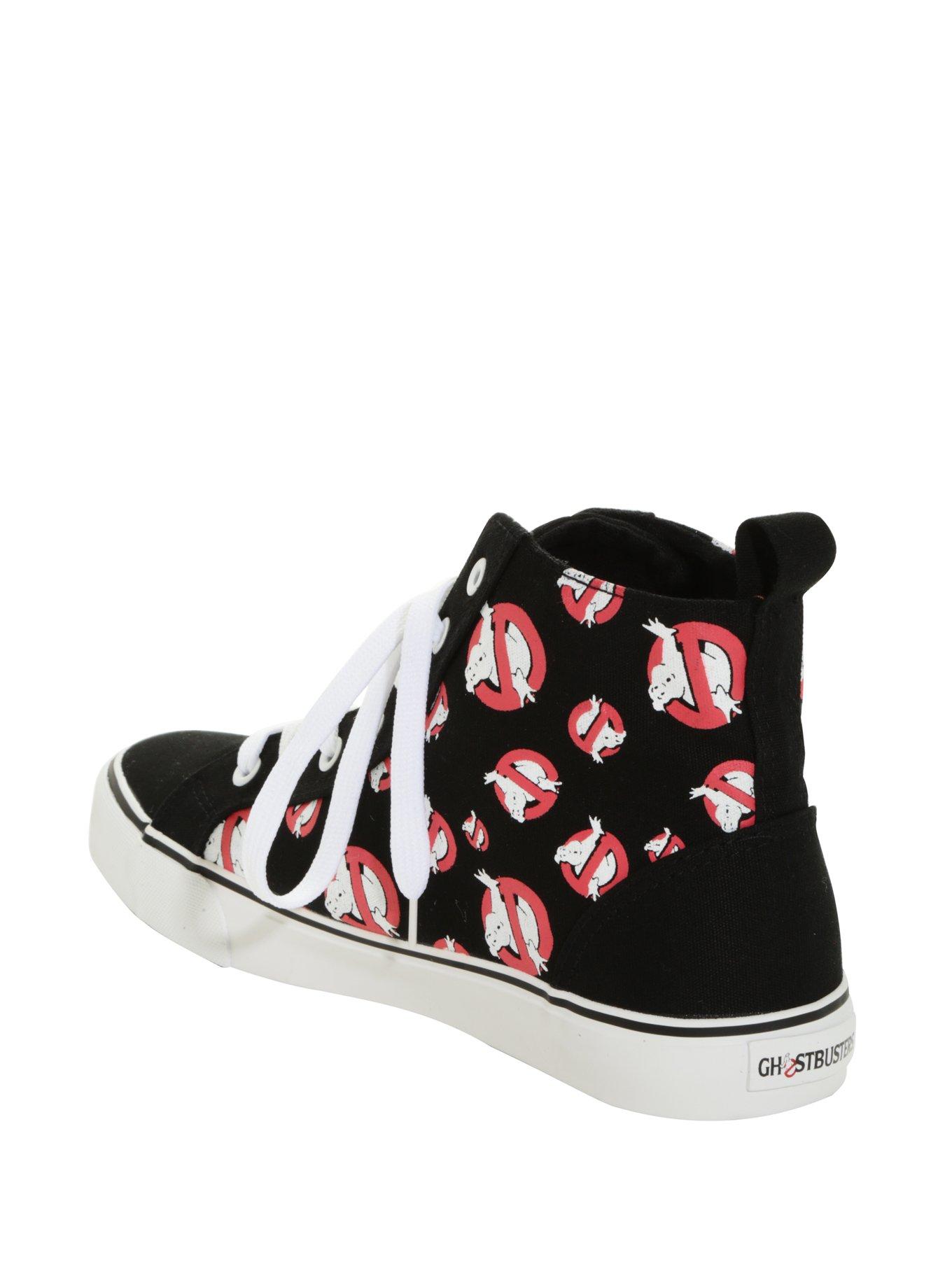 Ghostbusters Logo Allover Hi-Top Sneakers, , alternate
