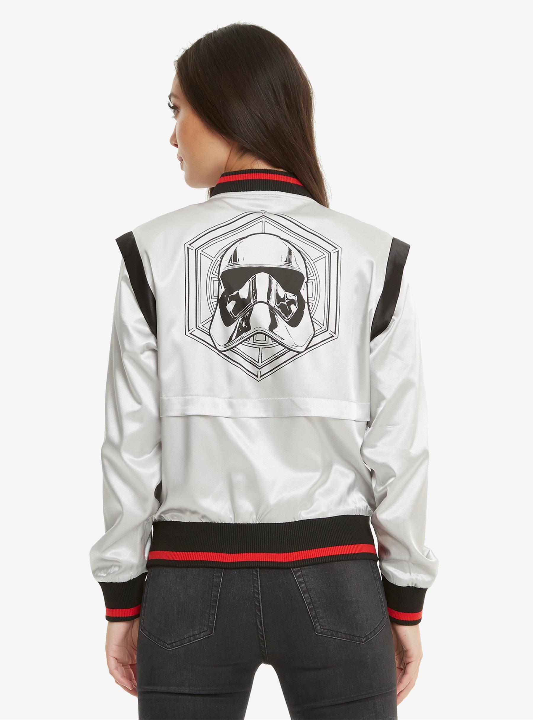 Star Wars Captain Phasma Satin Bomber Jacket, , alternate