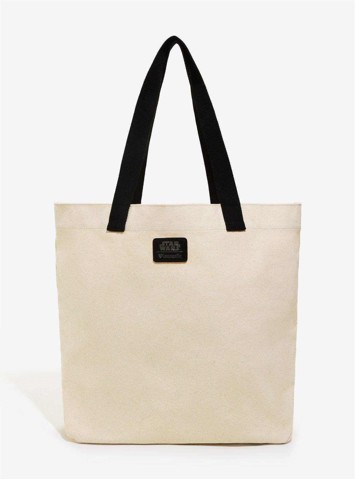 Loungefly Star Wars Darth Vader & Stormtroopers Canvas Tote - BoxLunch Exclusive, , alternate