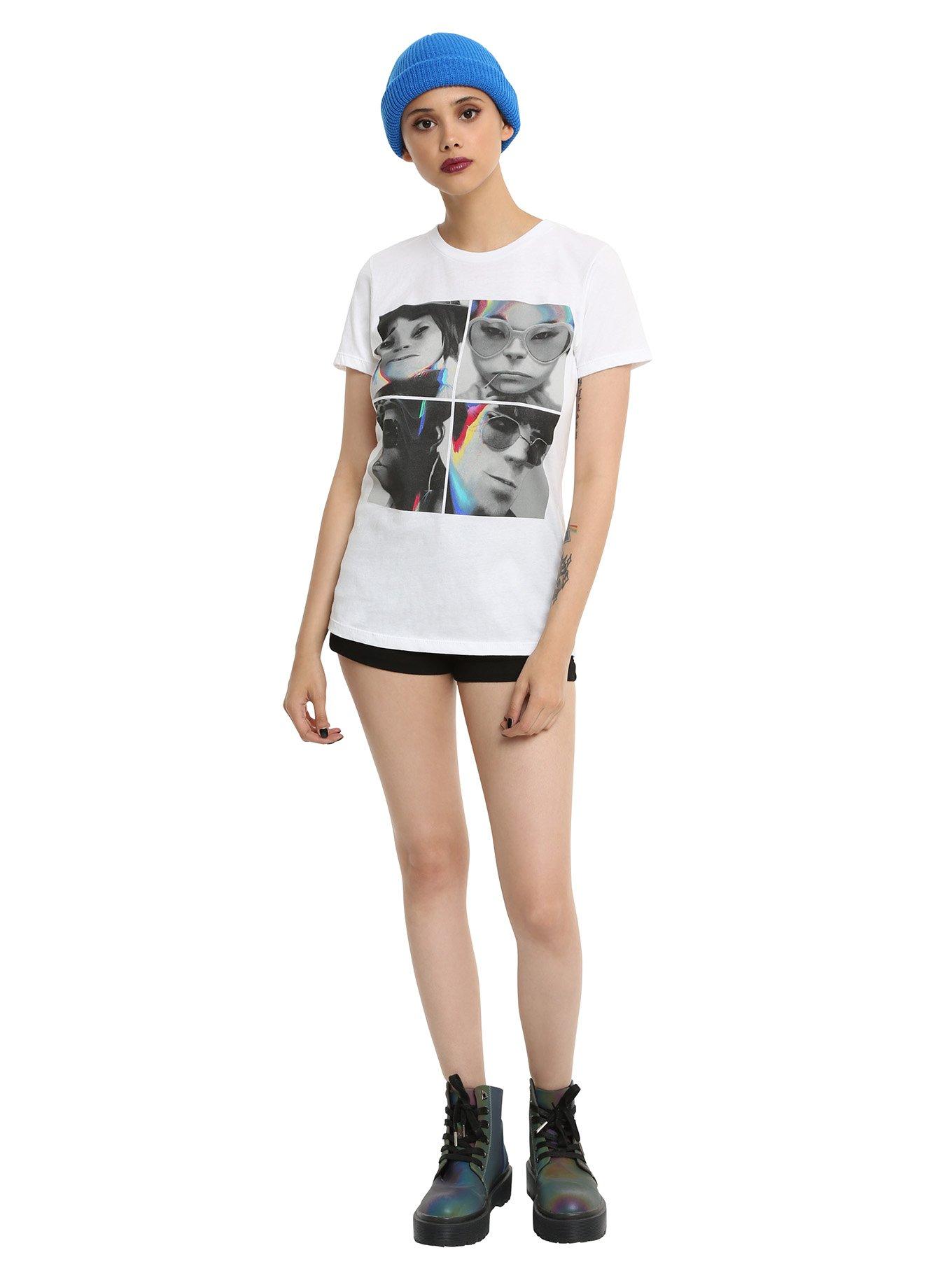 Gorillaz Humanz Blurry Girls T-Shirt, , alternate