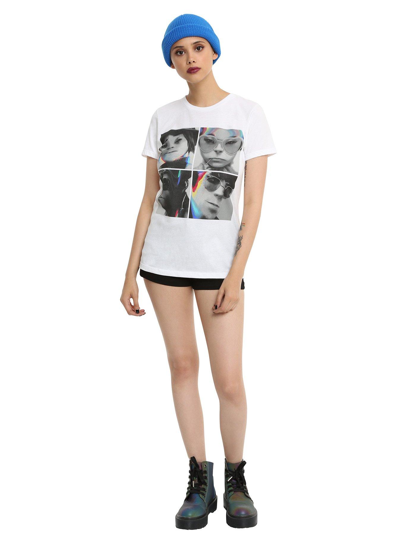 Gorillaz Humanz Blurry Girls T-Shirt, , alternate