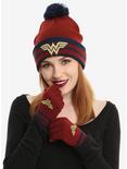 DC Comics Wonder Woman Fingerless Gloves, , alternate