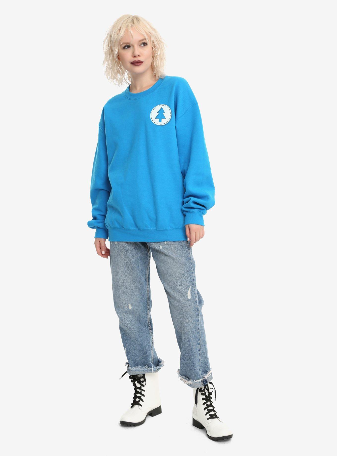 Gravity Falls Dipper Pines Sweatshirt, MULTI, alternate