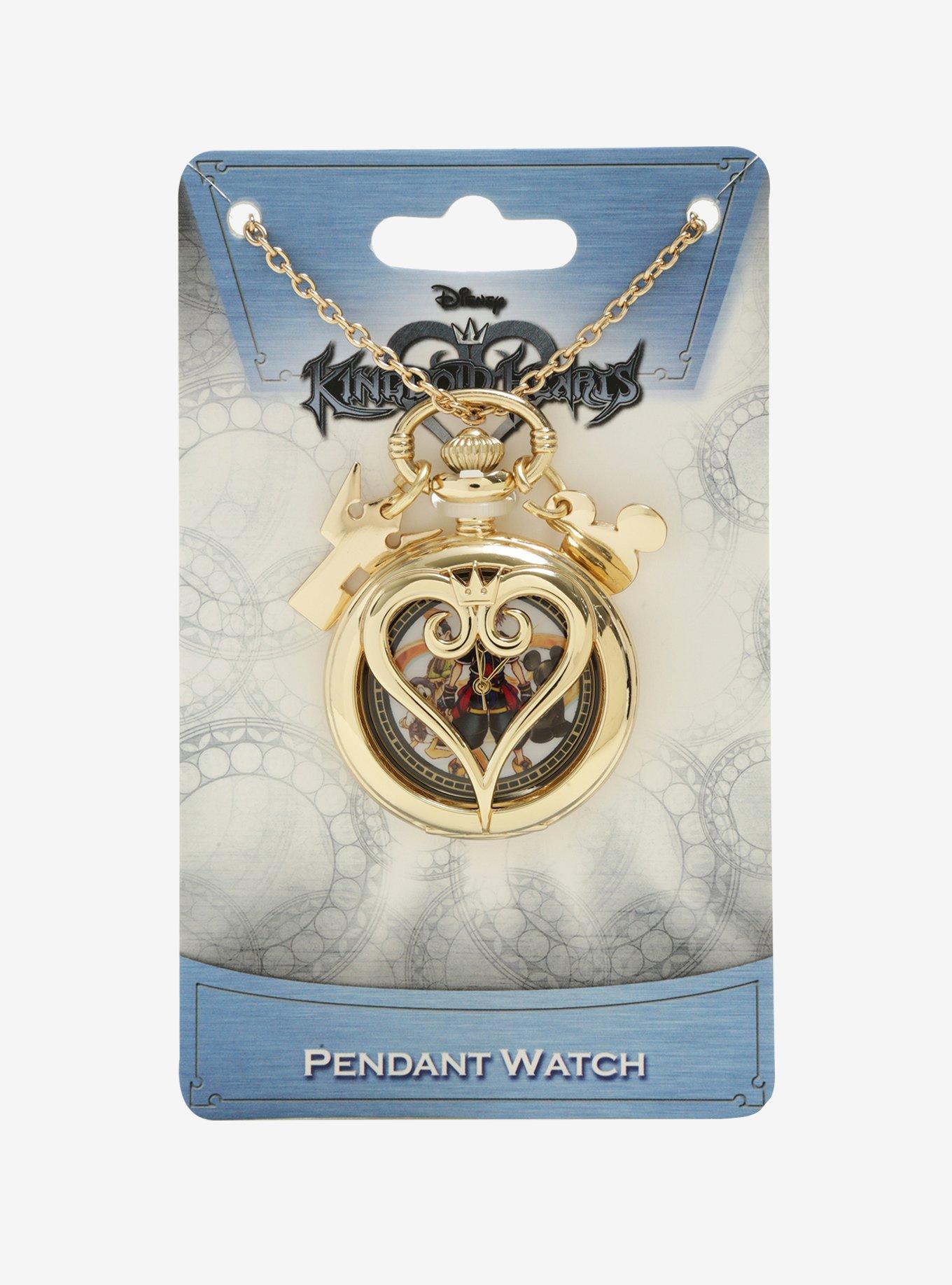 Disney Kingdom Hearts Pocket Watch Necklace, , alternate