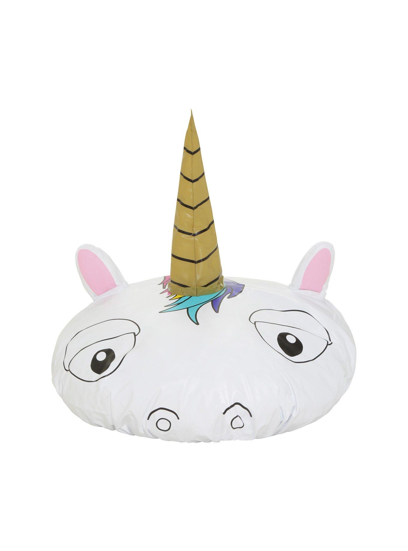 Unicorn Shower Cap, , alternate