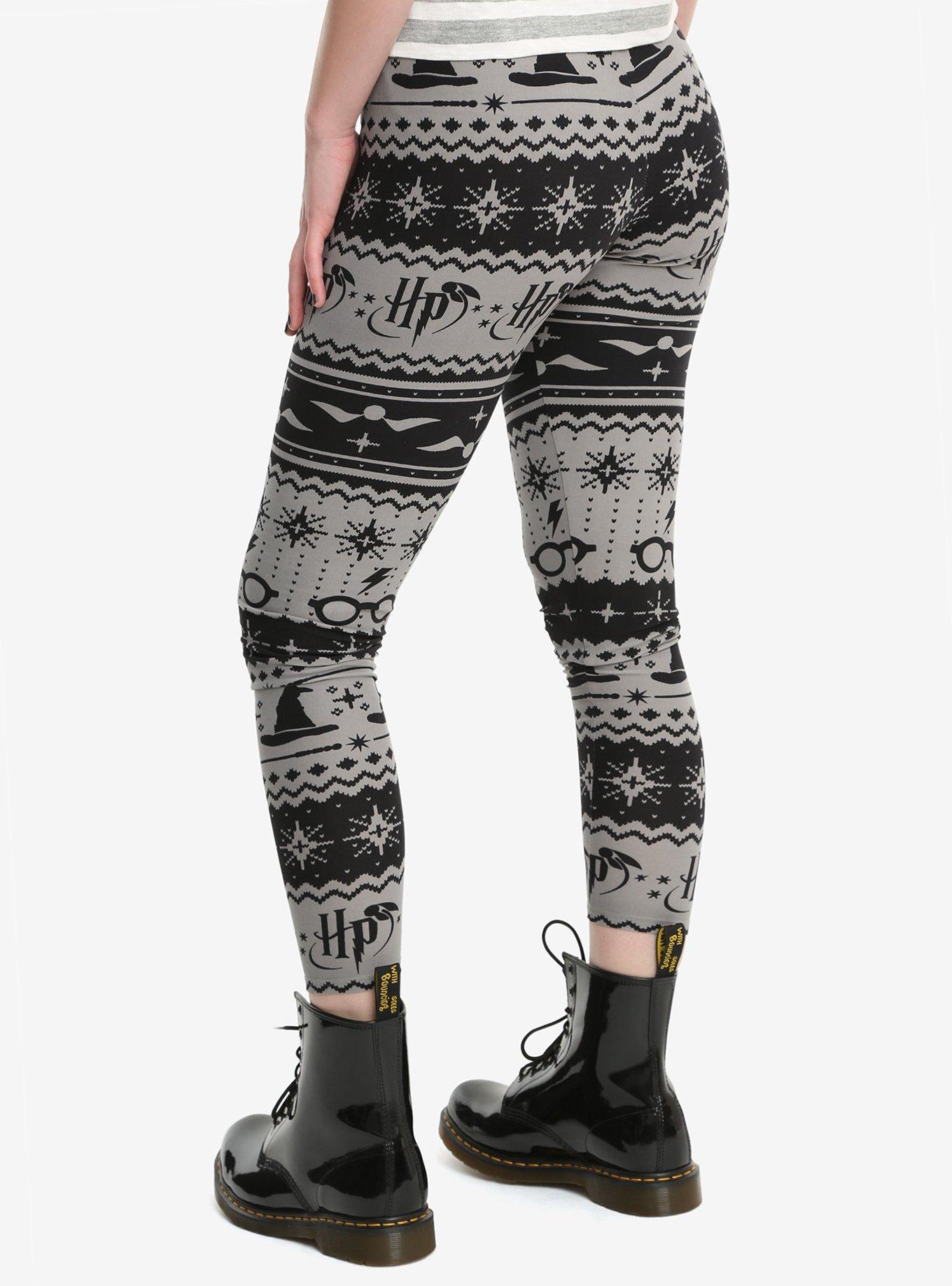 Harry Potter Fair Isle Leggings, , alternate